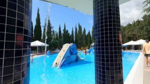 ОБЗОР АКВАПАРКА В АЛУШТЕ "Миндальная Роща"
