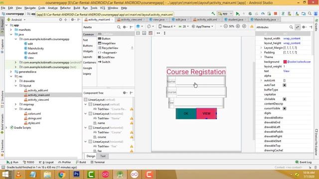 Android crud sqlite tutorial  tamil