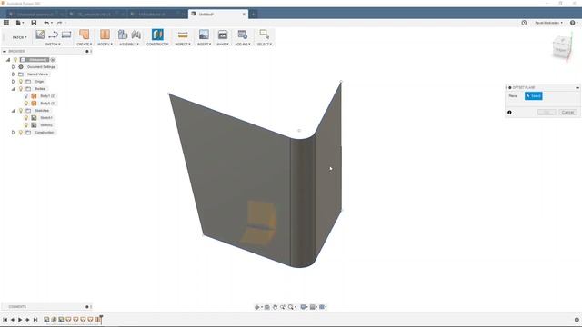 Определение плоской грани во Fusion 360 - Выпуск #223 смотреть онлайн