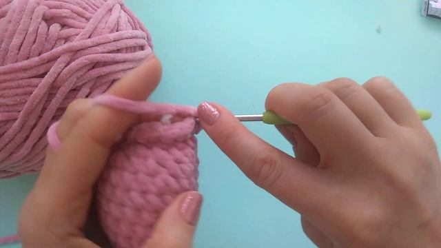ПОРОСЕНОК за ПОЛЧАСА. Игрушка из плюшевой пряжи. Легко и быстро. Вязание крючком. МК для начинающих