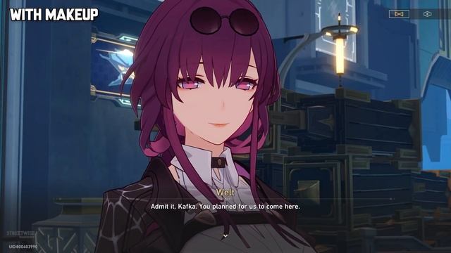 Kafka without Makeup looks Cute | Honkai Star Rail смотреть онлайн
