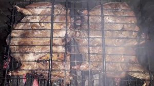 Мангал-меню из Вяхерей на берегу Черного моря. Приготовление дичи, добытой на открытии охоты 2020