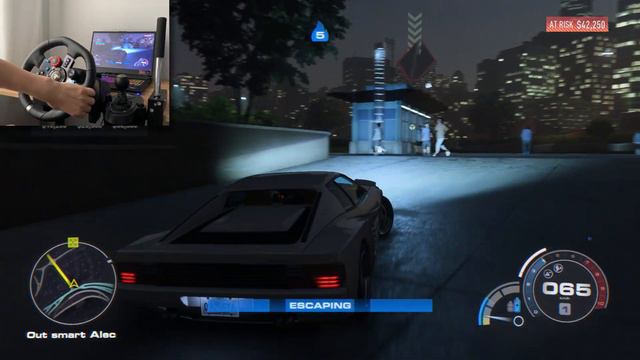 Police chasing Ferrari | NFS Unbound | Logitech g29 gameplay смотреть онлайн