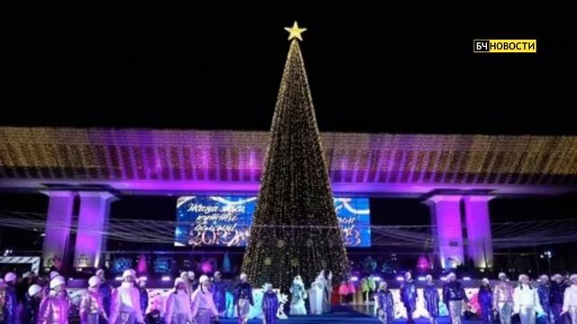Сколько денег потратили на новогоднее оформление Алматы . смотреть онлайн