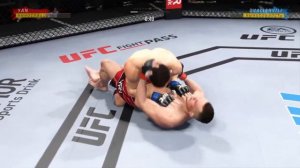 ПЕТР ЯН - МЕРАБ ДВАЛИШВИЛИ НА UFC ПОЛНЫЙ БОЙ