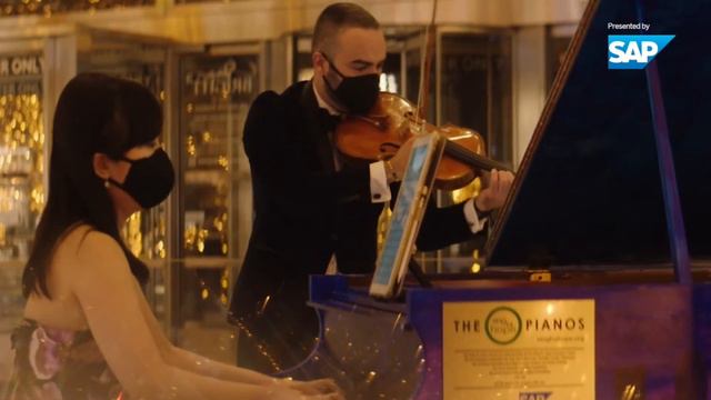 Sing for Hope: Min Young Kang  Jesus Rodolfo play Rachmaninoff at Hudson Yards