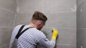 Удаление затирки с керамогранита. Тест средств.