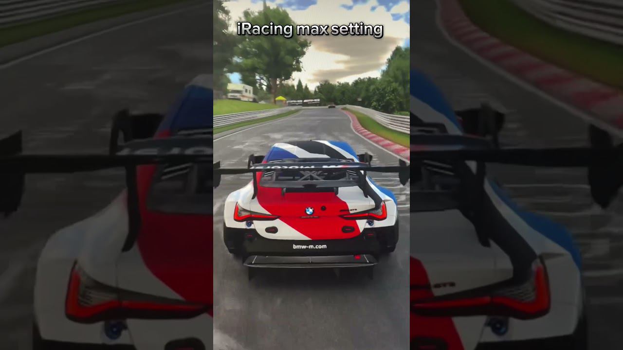 iRacing max setting #maxsettings #iracing #simracing #gaming #racing #bmw #ultragraphics #rtx