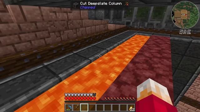 I built an INCREDIBLE IRON FARM in Minecraft Create Mod