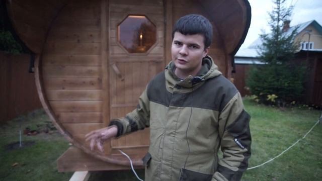 Монтаж площадки под баню бочку 3 метра и отзыв Заказчиков смотреть онлайн