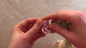 Вяжем цветок Астра крючком по схеме. How to crochet the Aster flower+diagram.