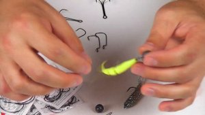 Монтаж силиконовых приманок на крючок - лучшие способы