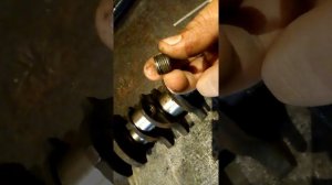Чистка коленвала сверлим заглушки таврия мемз 245