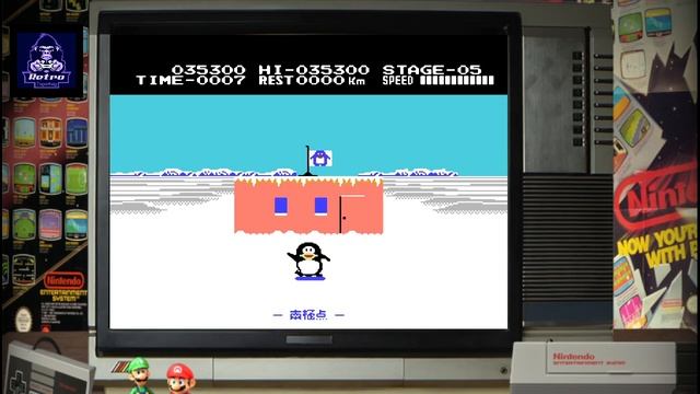 Antarctic Adventure 1983 Игра Денди (NES) Прохождение игры. смотреть онлайн