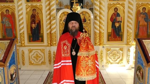 Пасхальное видеопоздравление епископа Северобайкальского и Сосново-Озерского Николая