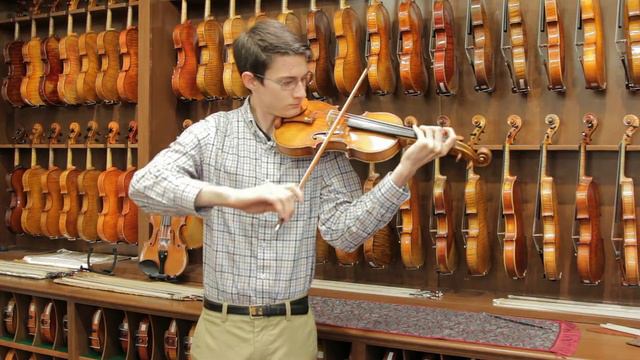 Hristo Todorov Cremona 2016  Violin Demonstration