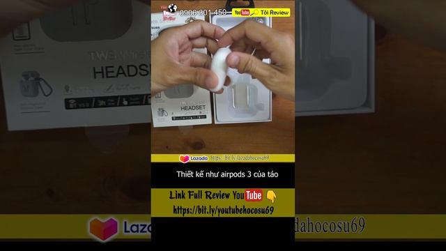 Short review tai nghe Hoco Su69 một phiên bản khác đáng mua của Airpods 2