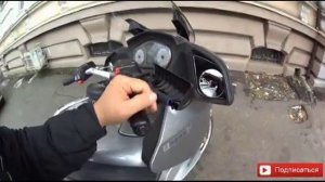 Самодельная защита обтекатель ветра для рук и рычагов на мотоцикл