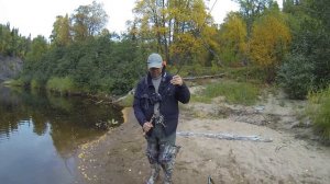 Семга на Daiwa Chinook.