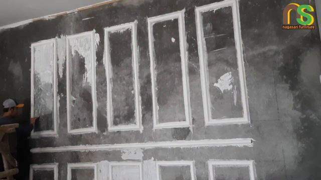 cara pasang wall moulding gyfsum смотреть онлайн