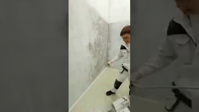 Обучение и секреты окраски безвоздушным распылителем. Механизированная покраска стен и потолков.