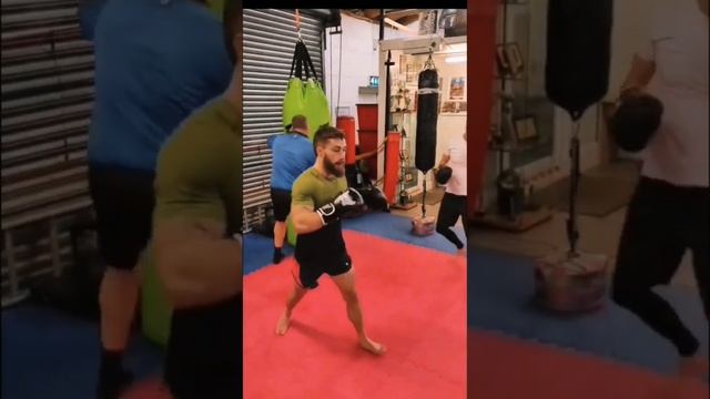 bag work before sparring ?