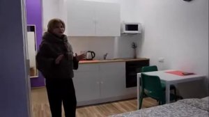 Обзор квартиры-студии 17 кв.м. для посуточной аренды в Москве