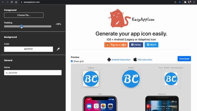 React Native 2022 | How to change app icon in android? | BroCode