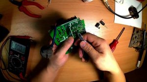 Ремонт драйвера для светодиодной ленты 12 В 100 Вт.