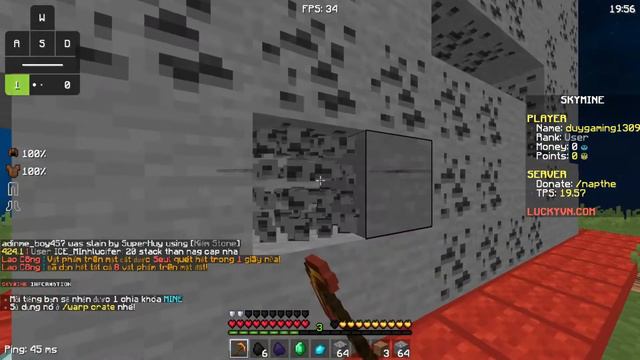 SkyMine Mà Cứ Như Là SkyWars :)) ... смотреть онлайн