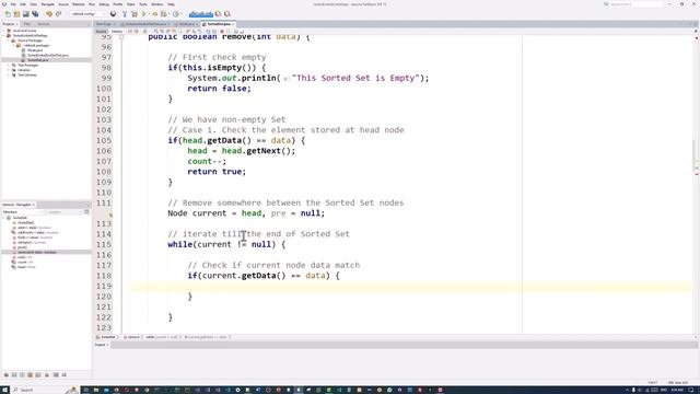 #Java #Sorted #LinkedList #Set #Tutorial - Java Data Structures and #Algorithms Full Course