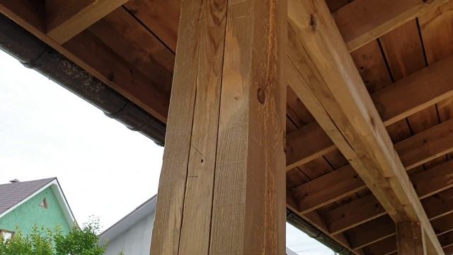 Kd.i: Как закрепить брус к сваям для гаража, навеса, террасы. смотреть онлайн