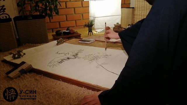 Китай vs Япония - лекция 1, ч. 6 _Журавль, китайский тотем_, курс _История искусства в действии смотреть онлайн