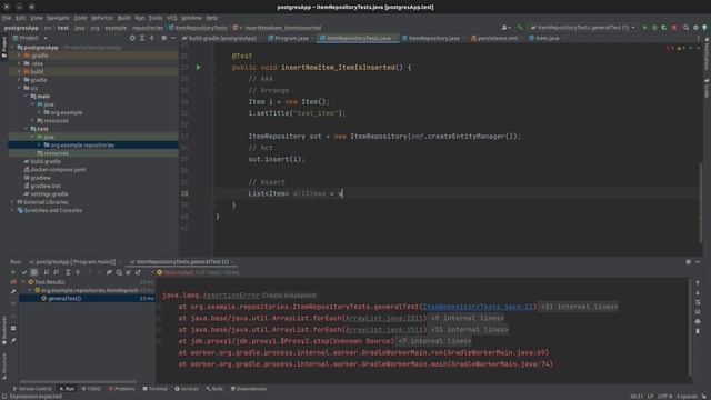 08 JDBC with Postgres Unit test with H2 db смотреть онлайн