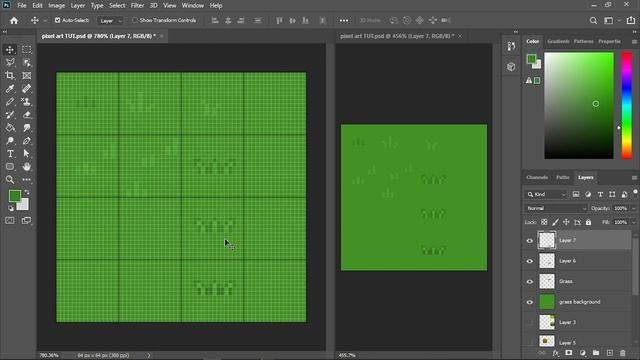 Pixel Art Tutorial in Photoshop (Part 6) | Pixel Art Basics in Tamil | Game Dev Tamil |#gameract202 смотреть онлайн