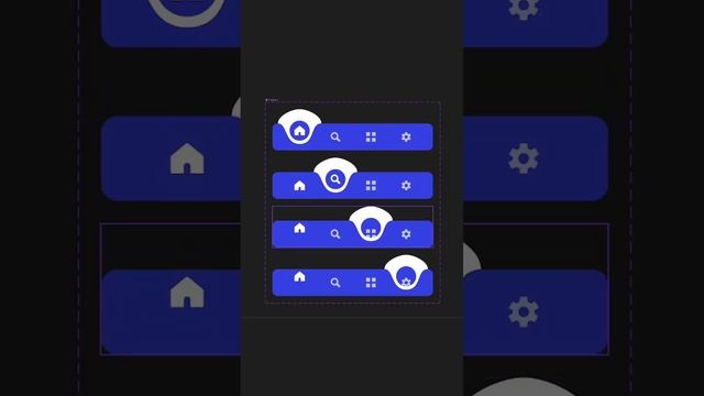 How to create bottom navigation bar in #Figma #ui #design