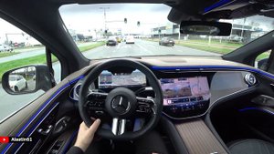 The New Mercedes EQS SUV 2024 Test Drive