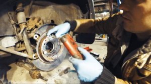 Infiniti FX35 замена подшипника задней ступицы. Перепресовка и установка ступицы. Часть 2