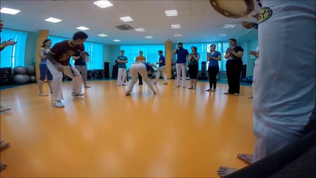 1-ый семинар по капоэйре группы Cordao de Ouro в Курске 27-29 марта смотреть онлайн