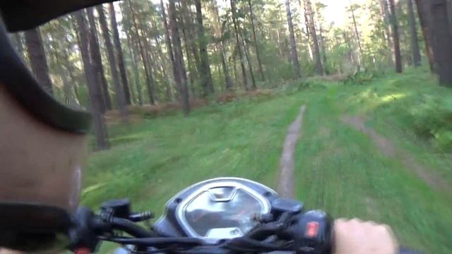 Покатушки на скутере Racer Dragon RC150T-11. смотреть онлайн