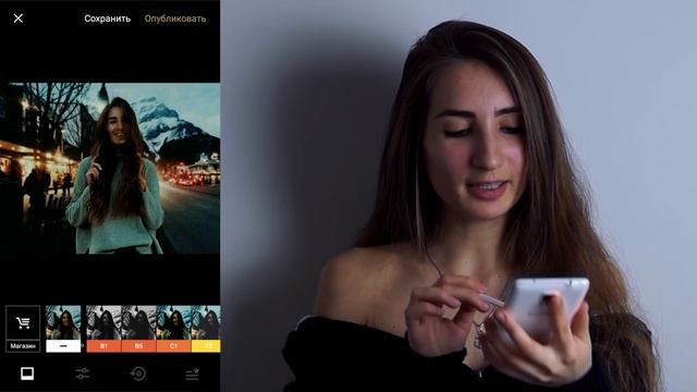 КРУТАЯ ОБРАБОТКА ФОТО / БЛИКИ, ПОТЕРТОСТЬ,ЗАМЕНА ФОНА |РЕДАКТОР PicsArt / Afterlight | Photo Lab ❤ смотреть онлайн