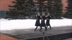 Changing of the Guard in Kremlin, Moscow, Russia