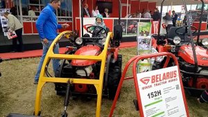 Мини-трактор МТЗ Беларус 152Н. Видеосюжет. Mini tractor MTZ Belarus 152N. The video.