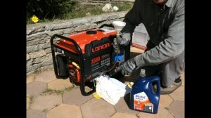 Бензиновый генератор Loncin 3500A. Gasoline generator Loncin.