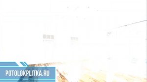 Установка натяжных потолков на мансарде под углом