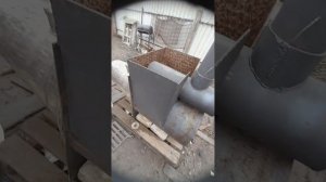 29 марта 2023 г. Печь для бани с камерой дожига.