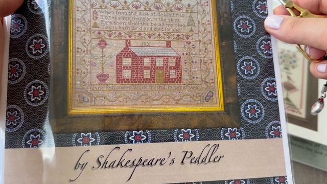 Вышивальные покупки?Горы Mill Hill, Hands Across The Sea, cемплеры. Вышивка крестом смотреть онлайн