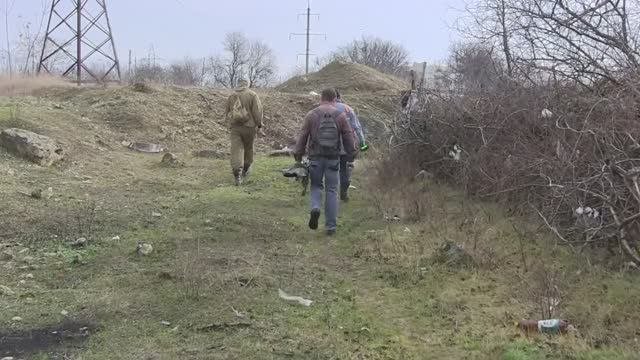 Керчь. Вскрытие новой каменоломни