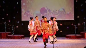 Танец "Русские мотивы" - Народная хореографическая студия "Саптар"