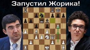 В.Крамник - Ф.Каруана Лихая атака - печальный конец! Титульный вторник 2023 Шахматы